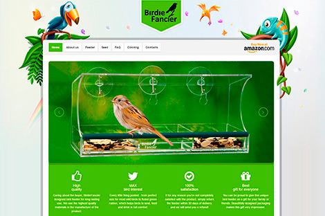 Birdie Fancier - годівниці для пташок